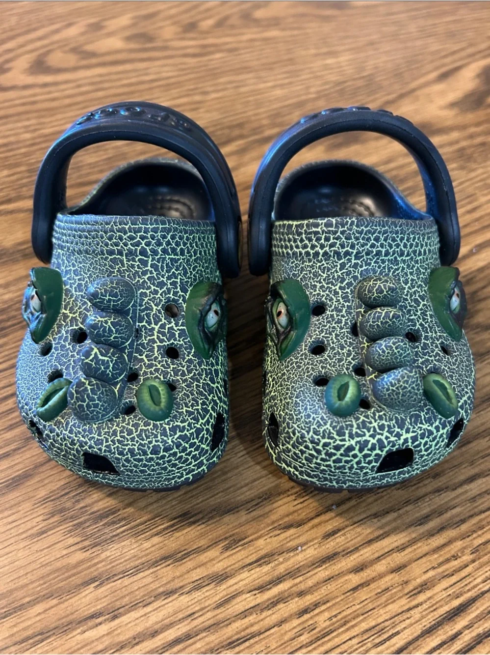 CROCS Toddler Crocs Classic IAM Scary Dino Clogs